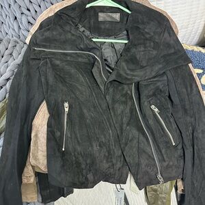 SL8 faux leather jacket